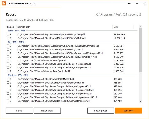 Duplicate  File  Finder  2021(重复查找工具)